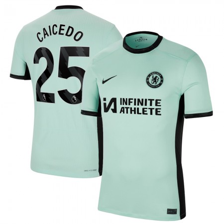 Nogometni Dres Chelsea Caicedo 25 Treći 2023-24 Nogometni Dres Chelsea Caicedo 25 Treći 2023-24